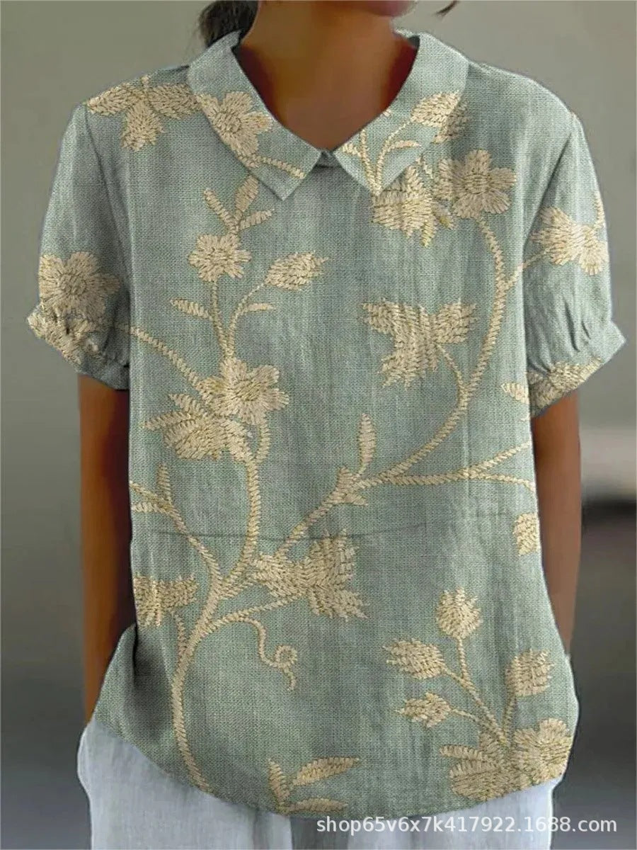 Ombeline - Elegante zomrblouse