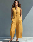 Soraya - Ruime Mouwloze Jumpsuit voor Vrouwen