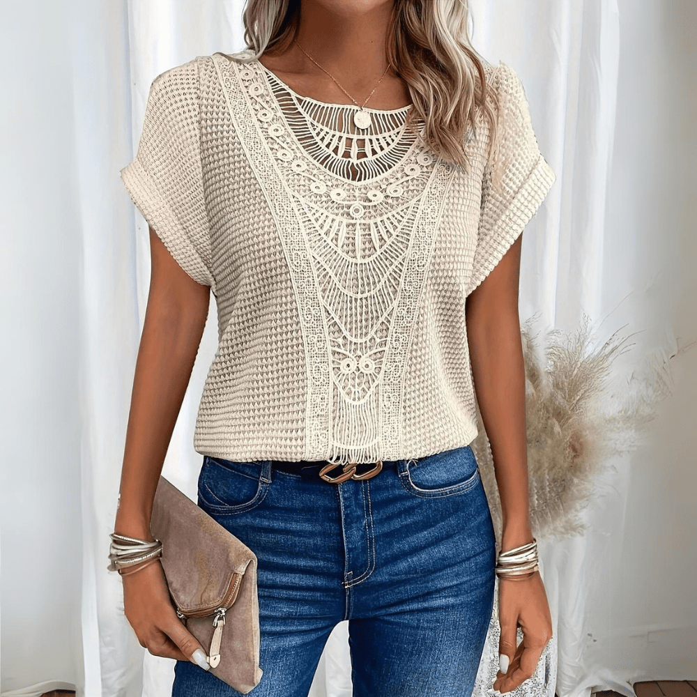 Aina - Elegante Ibiza-stijl blouse