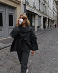 Macey - Classy Scarf Coat