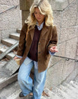 Dana Suède Jacket - Dé herfsttrend van dit moment!