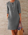 Evelyn - Vintage Straight Dress