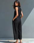 Soraya - Ruime Mouwloze Jumpsuit voor Vrouwen