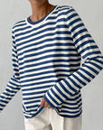Scarlett - Classic Stripped Cotton Shirt