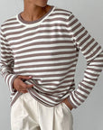 Scarlett - Classic Stripped Cotton Shirt