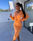 Alexis - Casual Sweatshirt Dress Set