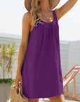 Rika - Sleeveless Loose Backless Dress