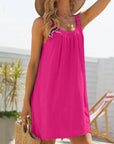 Rika - Sleeveless Loose Backless Dress