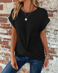 Anneloes - Casual T-shirt met korte Mouwen