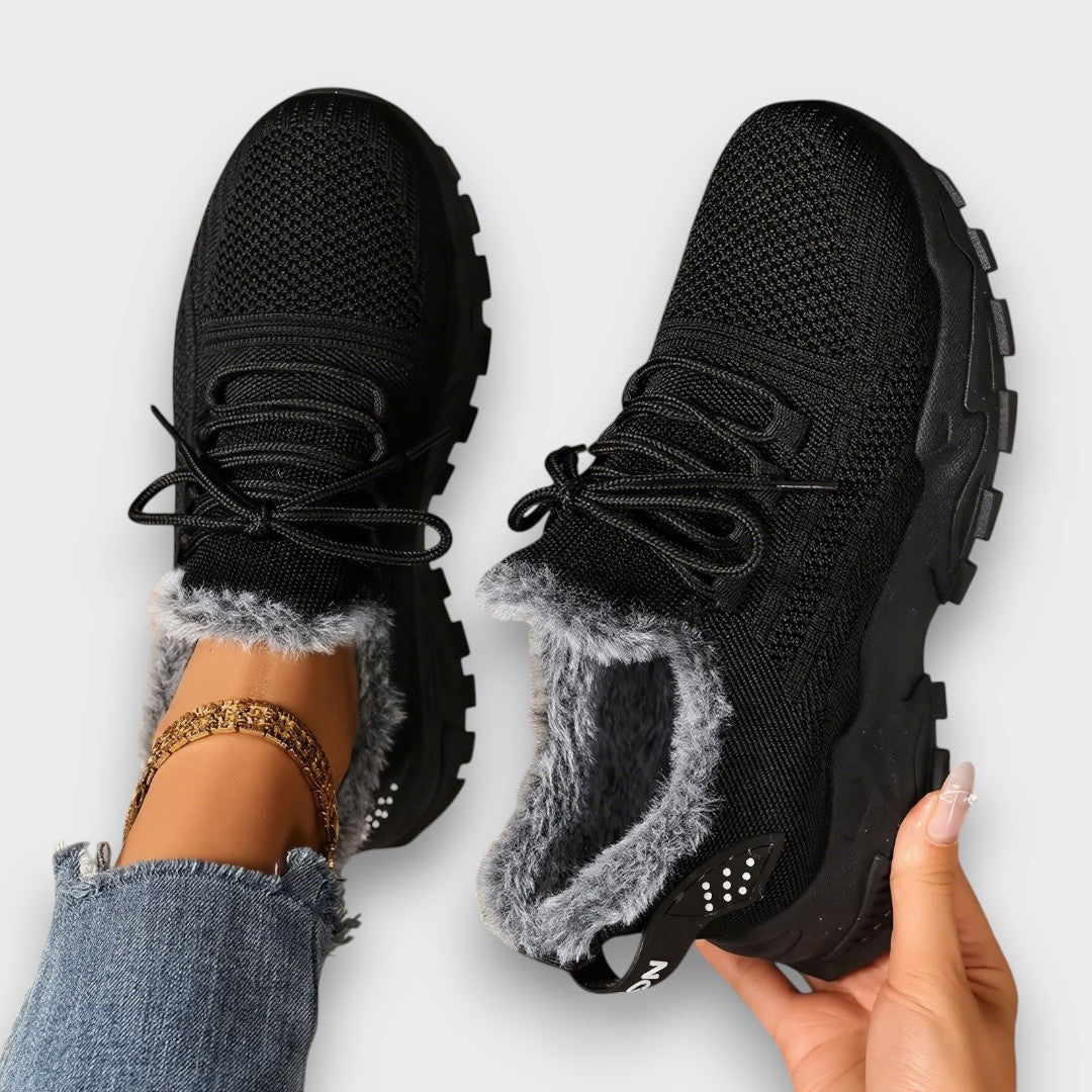 Jorivienne - Warme Winter Sneakers met Comfortabele Veters