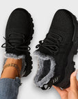 Jorivienne - Warme Winter Sneakers met Comfortabele Veters