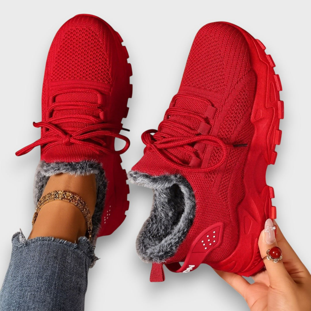 Jorivienne - Warme Winter Sneakers met Comfortabele Veters