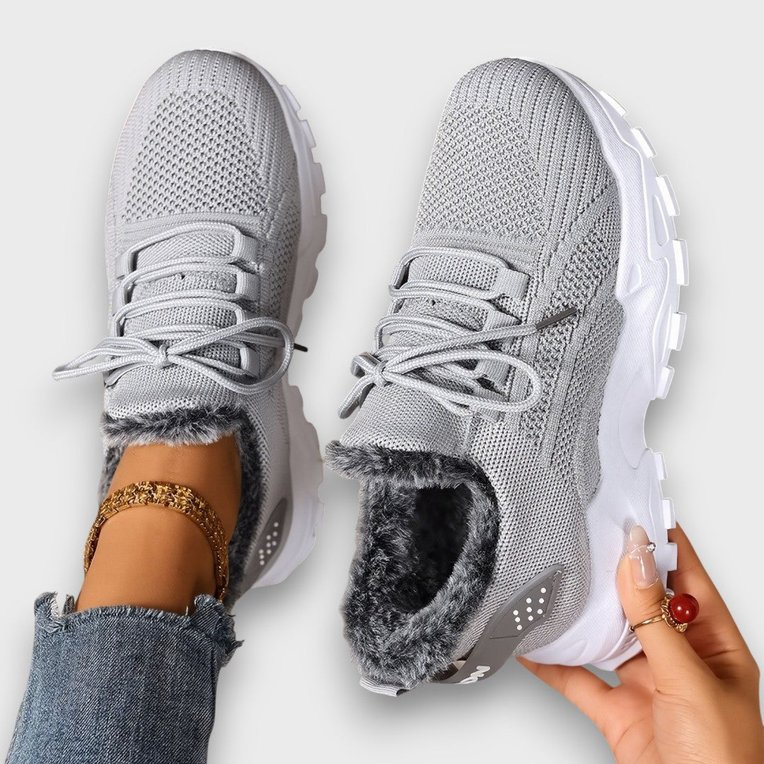 Jorivienne - Warme Winter Sneakers met Comfortabele Veters