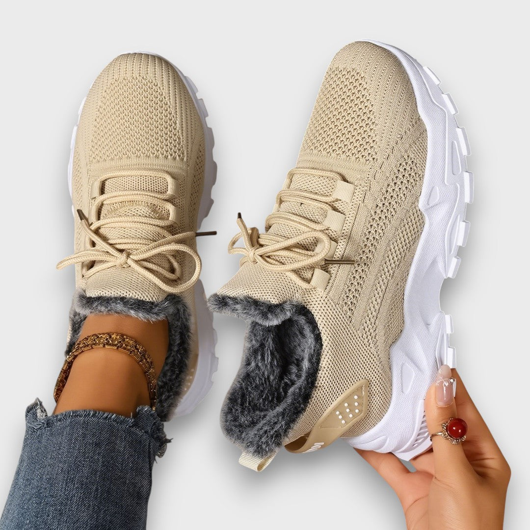 Jorivienne - Warme Winter Sneakers met Comfortabele Veters