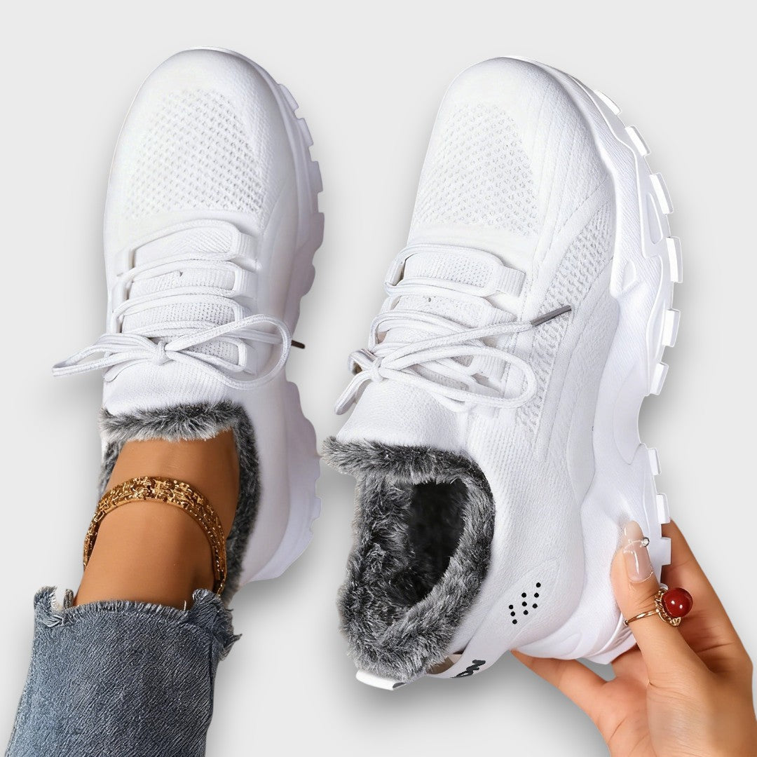 Jorivienne - Warme Winter Sneakers met Comfortabele Veters
