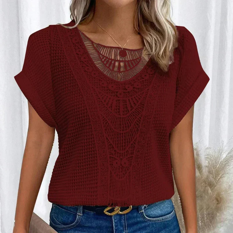 Aina - Elegante Ibiza-stijl blouse