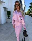 Alexis - Casual Sweatshirt Dress Set