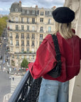Faye - Oversized Leren Jas