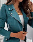 Sophie - Suede women's coat