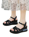 Genevieve - De meest comfortabele plateau sandalen