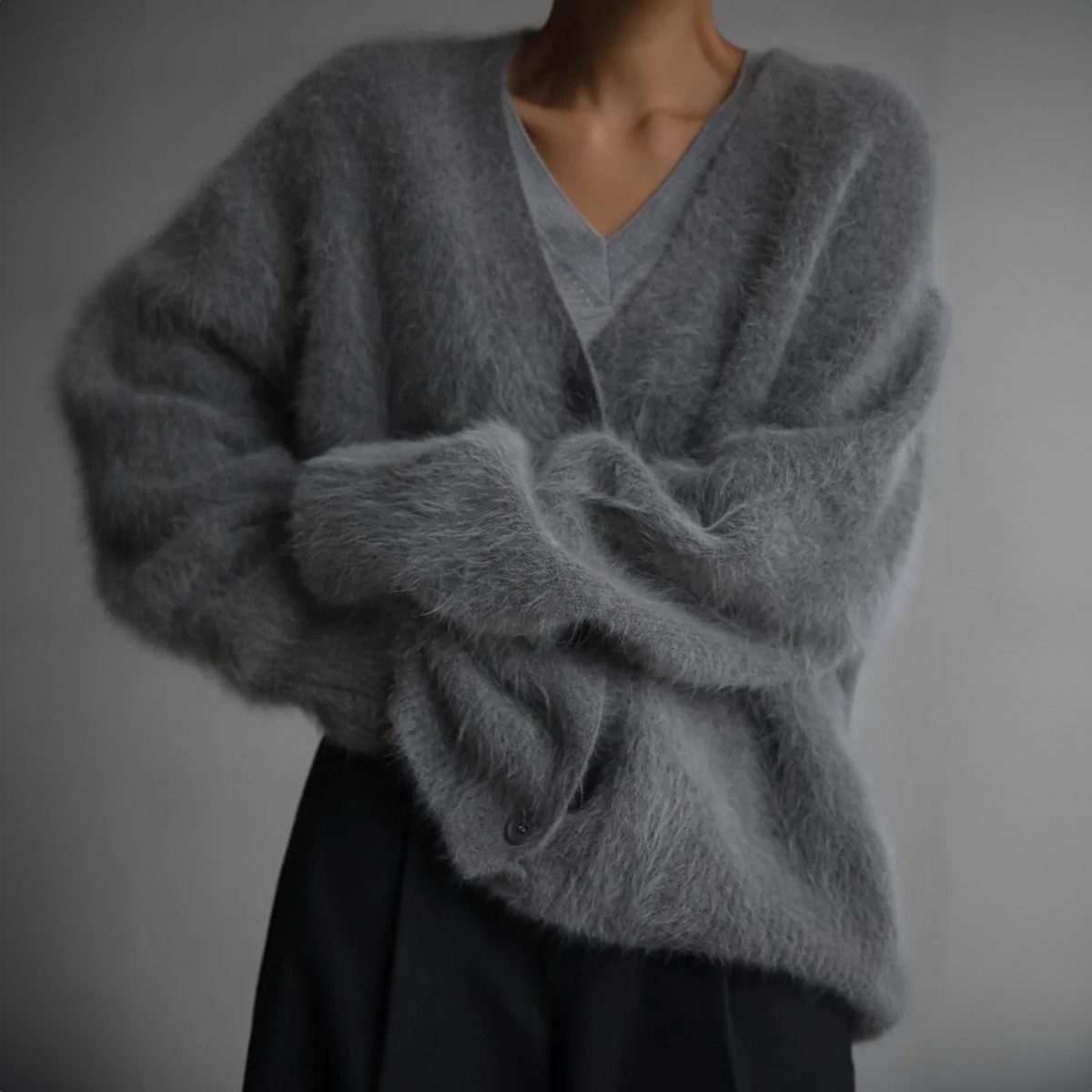 Jolien - Chique comfortabel kasjmier vest