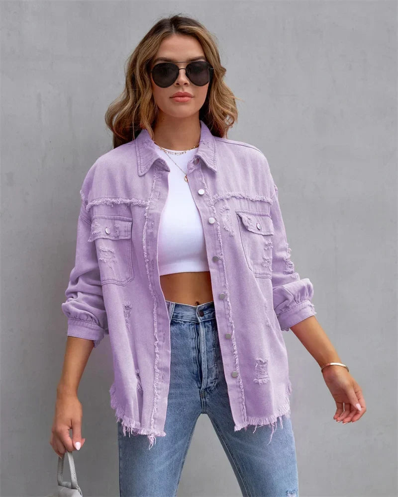 Casey denim jacket - De meest gewilde jacket van dit moment!