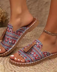 Erythia - Vrouwen platte sandalen me comfortabele zool