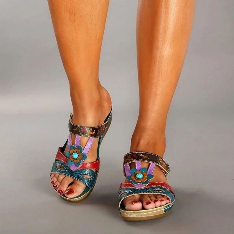 Mila - Ondersteunende kleurrijke Sandalen