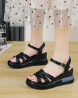 Genevieve - De meest comfortabele plateau sandalen