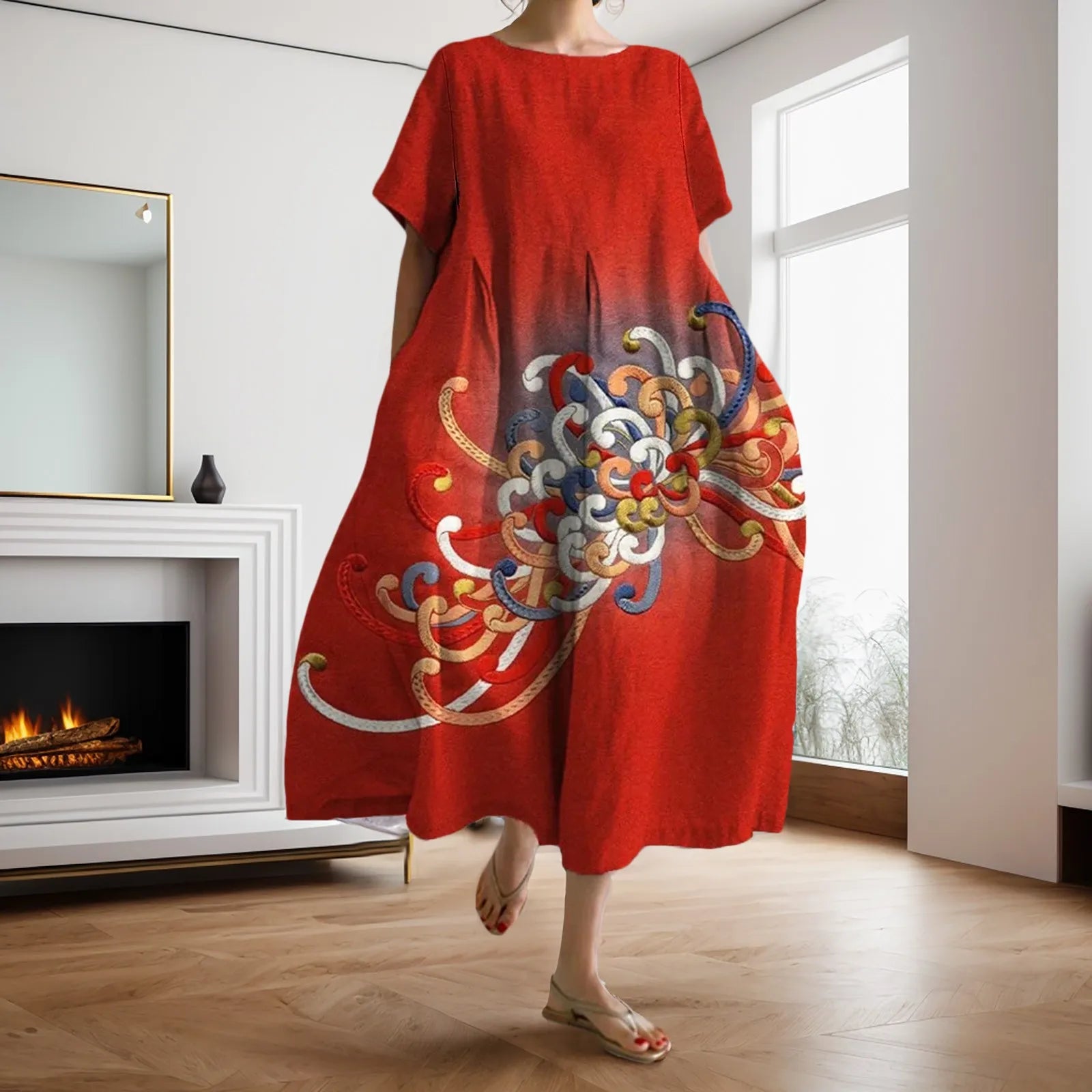 Dahlia - Zomerjurk voor dames – Stijlvol, luchtig &amp; onmisbaar deze zomer