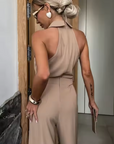 Tulsa - Elegante Mouwloze Jumpsuit