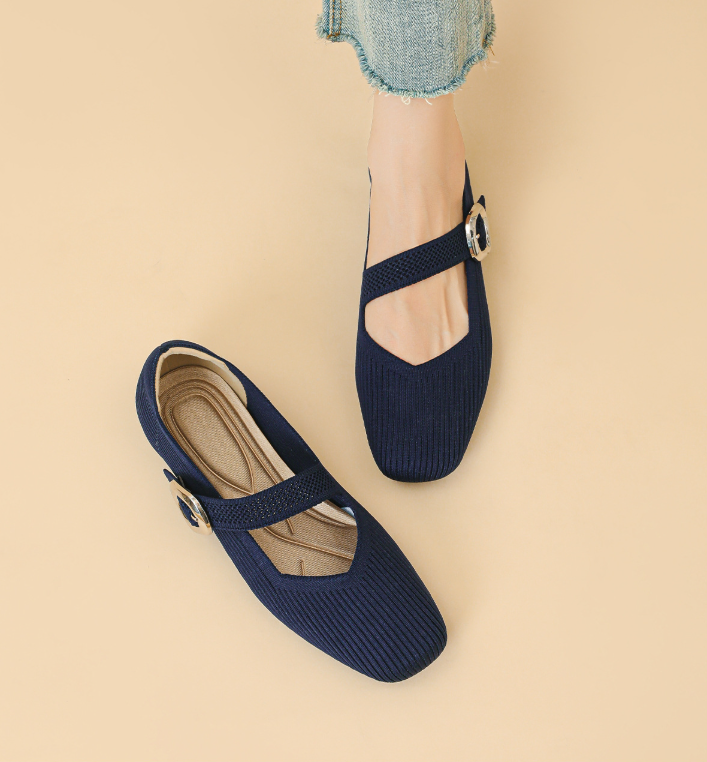 Yumiko - WideStep Comfort Platte Schoenen