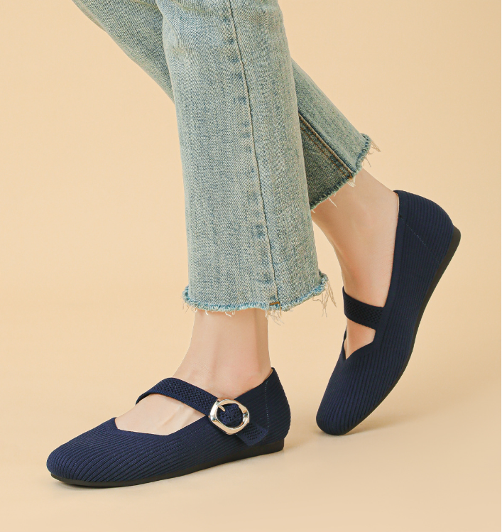 Yumiko - WideStep Comfort Platte Schoenen