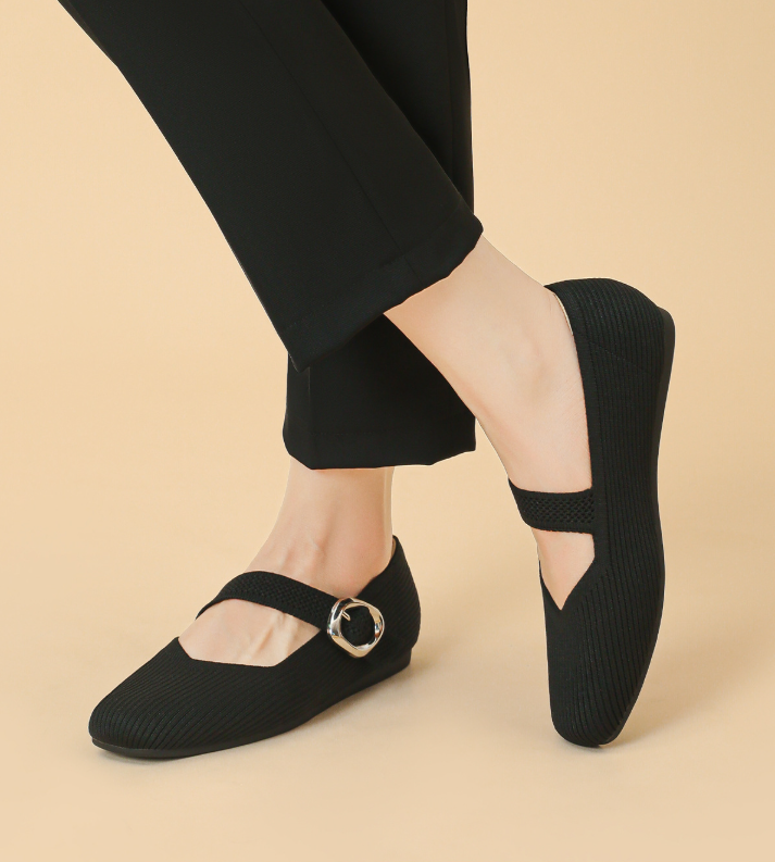 Yumiko - WideStep Comfort Platte Schoenen