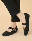 Yumiko - WideStep Comfort Platte Schoenen