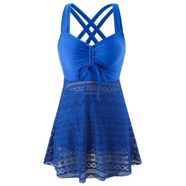 Laluna® Tankini-set – Elegant en flatterend tweedelige zwemkleding