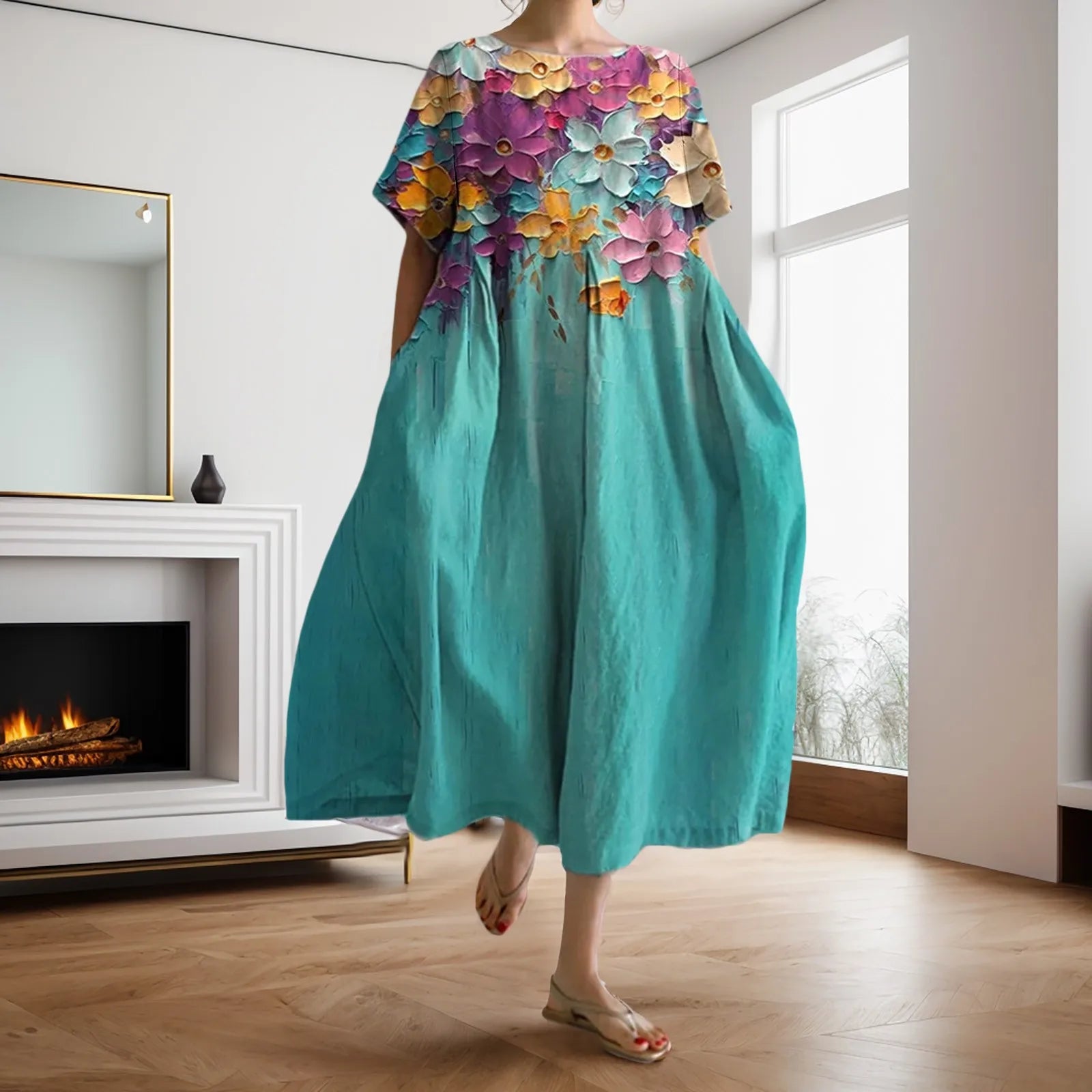 Dahlia - Zomerjurk voor dames – Stijlvol, luchtig &amp; onmisbaar deze zomer