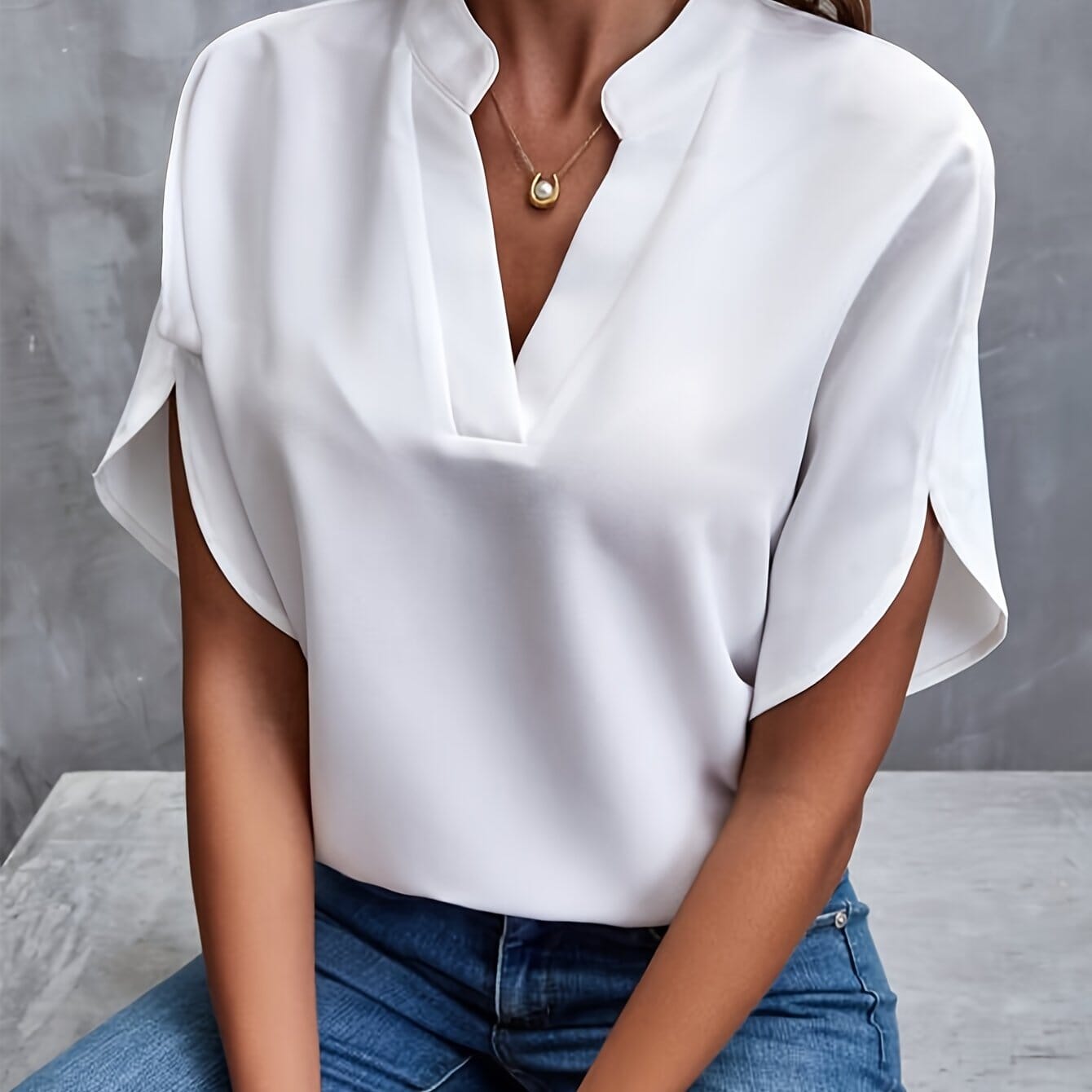 Nina - Elegante Lichtgewicht Blouse