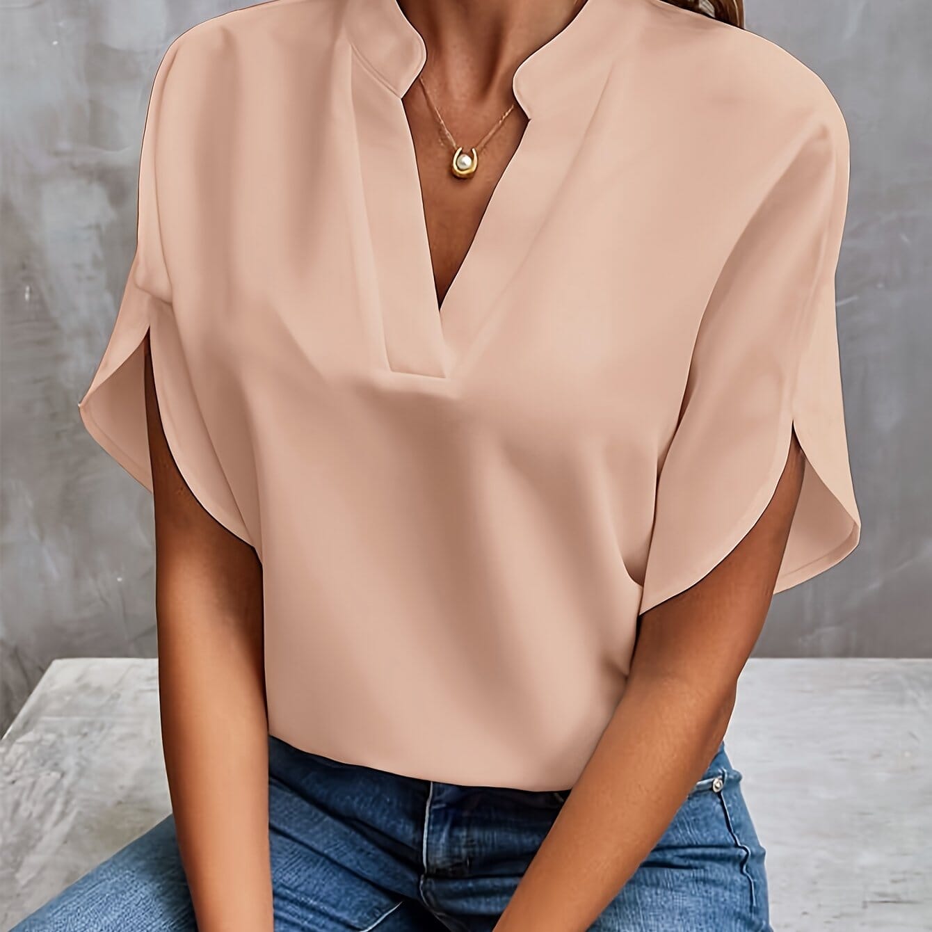 Nina - Elegante Lichtgewicht Blouse
