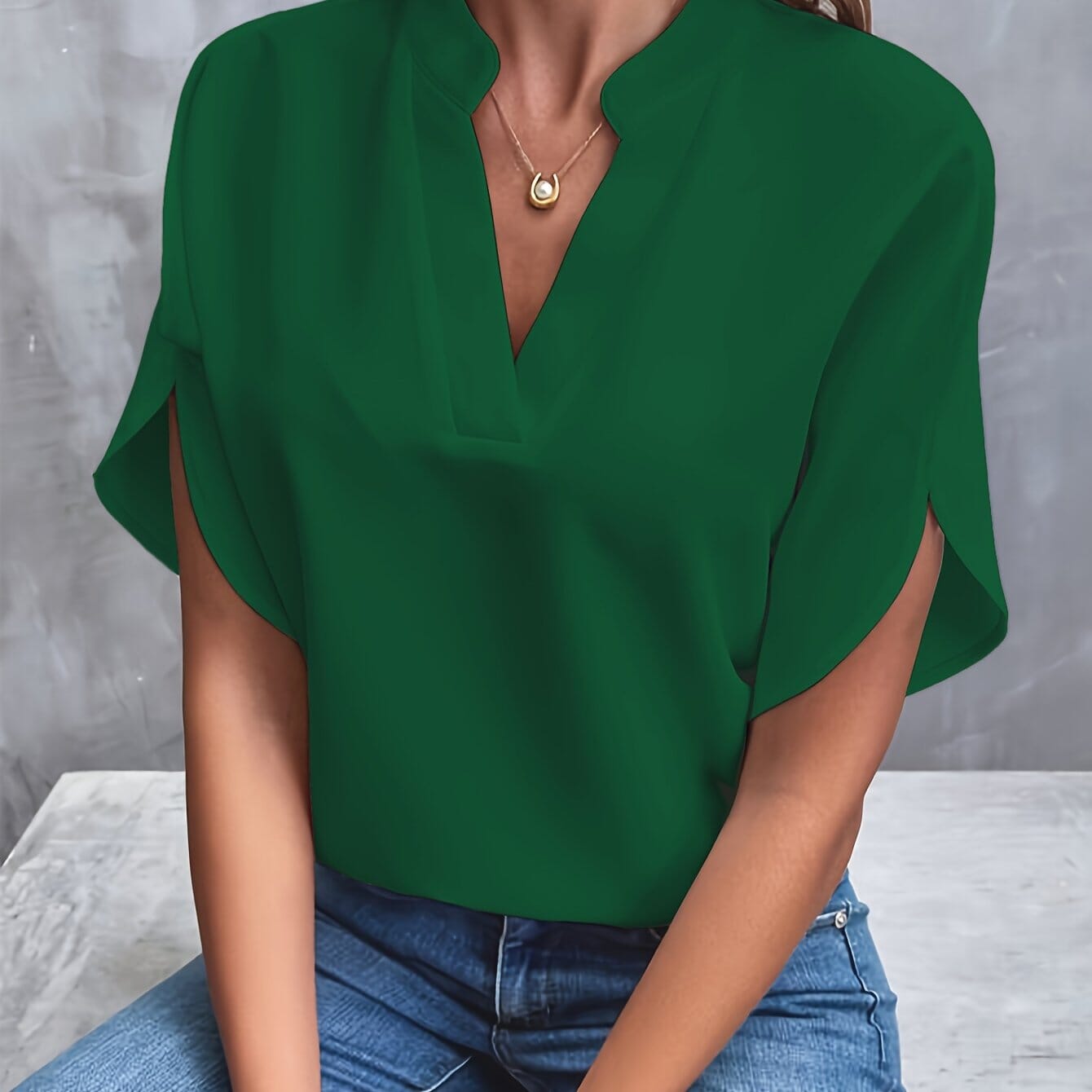 Nina - Elegante Lichtgewicht Blouse