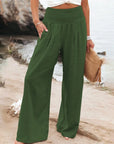 Ebony -  Jogger Elastic Waist Oversized Trousers