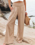 Ebony -  Jogger Elastic Waist Oversized Trousers