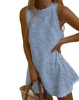 Alice - O Neck Sleeveless Dress