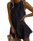 Alice - O Neck Sleeveless Dress