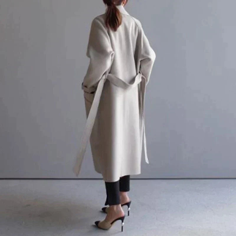 Arwen - Longline Wool Coat
