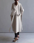 Arwen - Longline Wool Coat