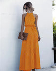 Annabelle - Neck Off-Shoulder Swing Dress