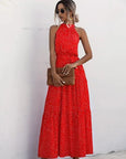 Annabelle - Neck Off-Shoulder Swing Dress