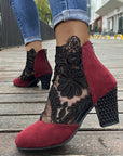Capucine - Elegante Kanten Laarzen