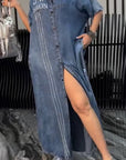 Fiora - Dames Denim jurk